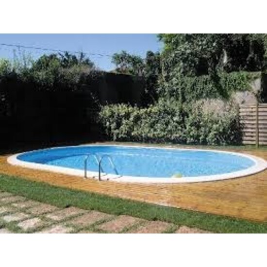 Summer Fun Summer fun zwembad inbouw set ovaal 600x320x150