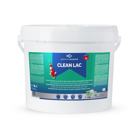 Aquatic Science Clean-Lac 12 kg - 800 m² - Aquatic Science