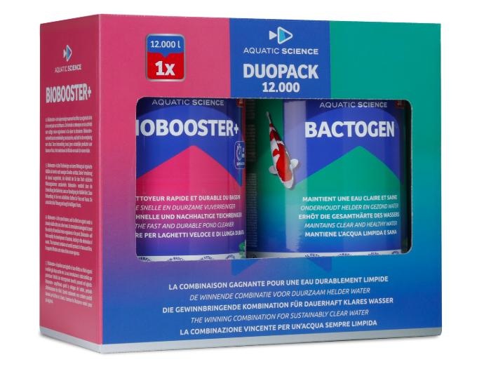 Aquatic Science Duo Pack 12000 (biobooster + &amp; bactogen) - Aquatic Science afbeelding