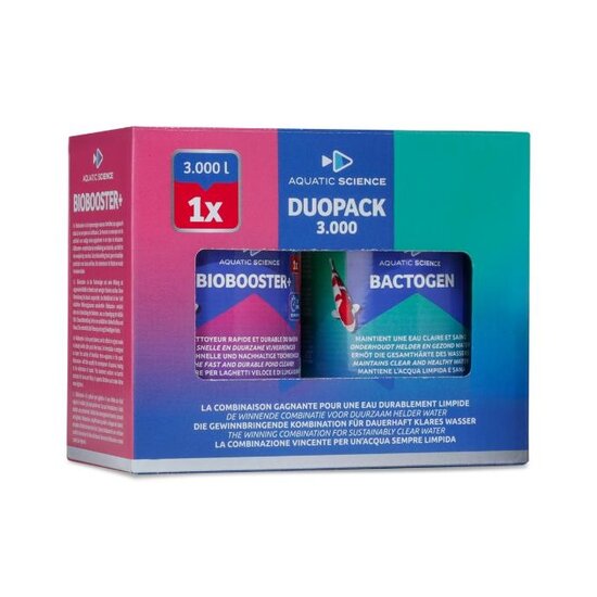 Aquatic Science Duo Pack 3000 (biobooster + & bactogen) - Aquatic Science