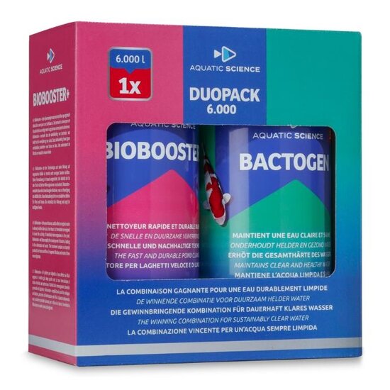 Aquatic Science Duo Pack 6000 (biobooster + & bactogen) - Aquatic Science