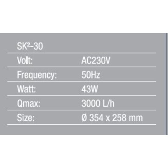 Aquaking SK²-30 NG Vijverskimmer met Pomp - AquaKing