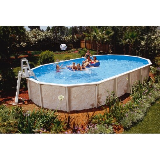 Interline  Zwembad Diana Ovaal 8,50 x 4,90 m Basis Pakket - Interline
