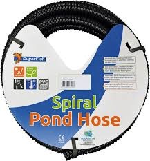 SuperFish Zwarte Spiraalslang 32 mm / 5 meter - SuperFish afbeelding