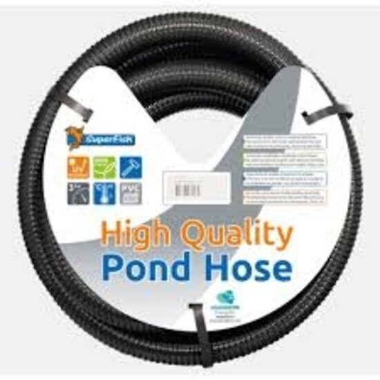 SuperFish Gewapende vijverslang 40mm x 10m - SuperFish