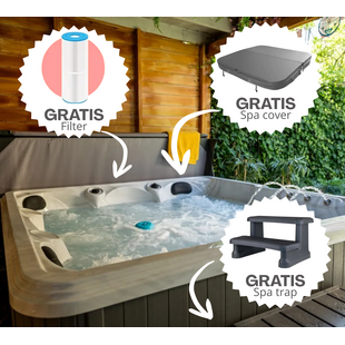 W'eau professionele Spa 6 persoons - Lagune