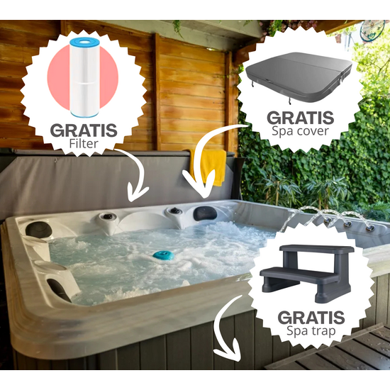 W'eau W'eau professionele Spa 6 persoons - Lagune