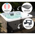 W'eau W'eau professionele Spa 4 persoons - Skye