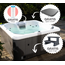 W'eau W'eau professionele Spa 4 persoons - Skye