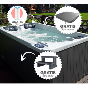 W'eau professionele Spa 3 persoons - Hudson