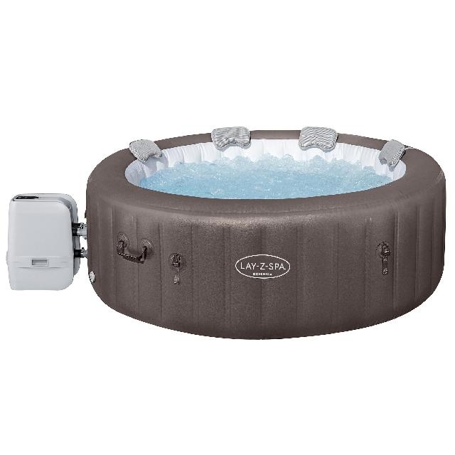 Lay-Z Spa Dominica smart hydrojet 6 bruin - Lay-Z afbeelding