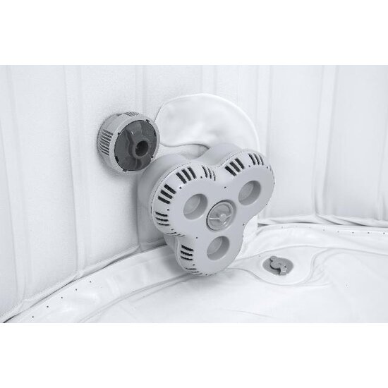 Lay-Z Spa Dominica smart hydrojet 6 bruin - Lay-Z