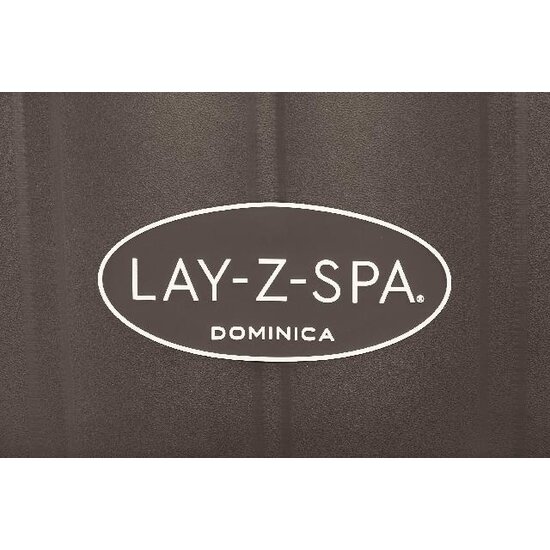 Lay-Z Spa Dominica smart hydrojet 6 bruin - Lay-Z