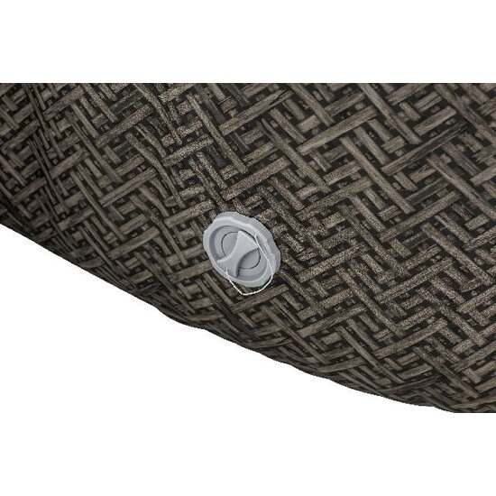 Lay-Z Spa Cabo smart hydrojet 6 bruin rotan - Lay-Z