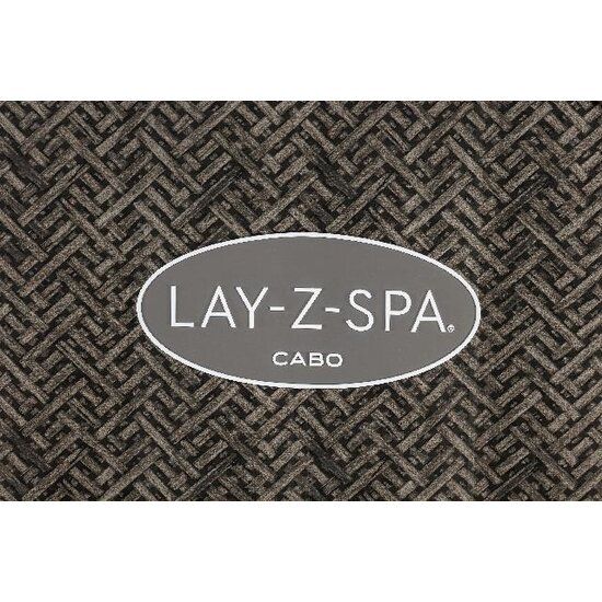 Lay-Z Spa Cabo smart hydrojet 6 bruin rotan - Lay-Z