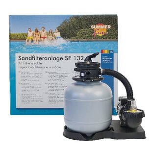 Zandfilterpomp 6.0m3/uur - exclusief filtermateriaal - voor zwembaden tot 30.000 liter - Summer Fun