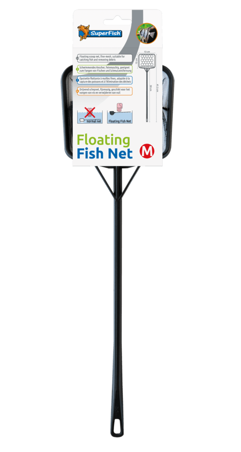 SuperFish Drijvend Schepnet - Aquarium Toebehoren - M - Superfish afbeelding