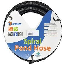 SuperFish Zwarte Spiraalslang 50 mm / 10 meter - Superfish afbeelding