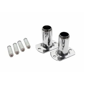 Verankeringsset zwembadtrap - RVS 316 - W'eau