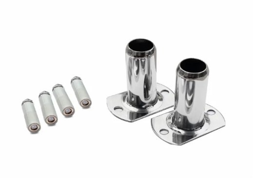 W'eau Verankeringsset zwembadtrap - RVS 316 - W'eau afbeelding