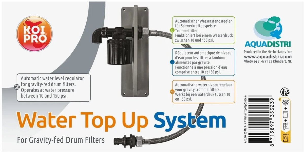 Koi pro Waterbijvul Systeem - Koi Pro afbeelding