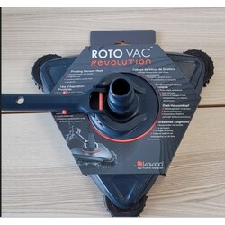 Rotovac Driehoekige stofzuigborstel met roterende borstels - Kokido