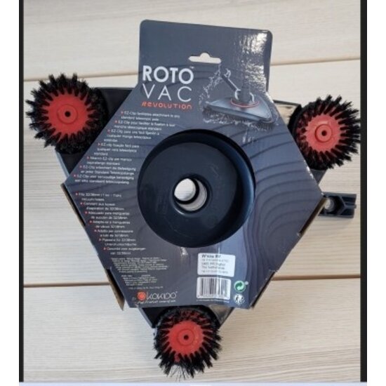 Kokido Rotovac Driehoekige stofzuigborstel met roterende borstels - Kokido