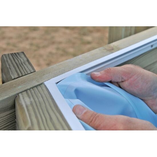 Gre Zwembad Loire - Grenen Rechthoek 815