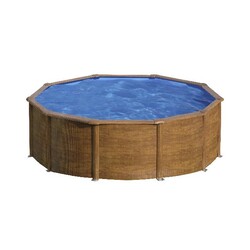 Pacific stalen zwembad set - 460 x 120 cm - Gré