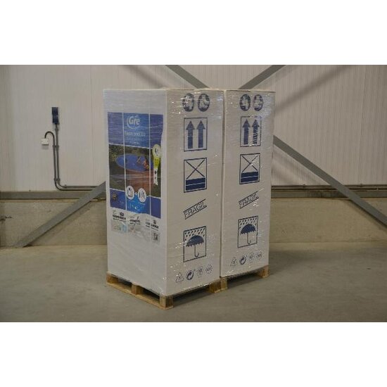 Gre Pacific stalen zwembad set - 460 x 120 cm - Gré