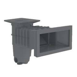 Skimmer A400 | beton/liner/polyester | antraciet - Weltico