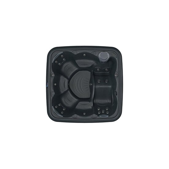 Dream Maker Spa Stonehenge Odyssey BIG EZ Black Diamond / Grey Wicker - Dream maker