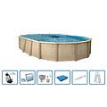 Interline  Sunlake ovaal 7,30x3,60m Deluxe Pakket - Interline