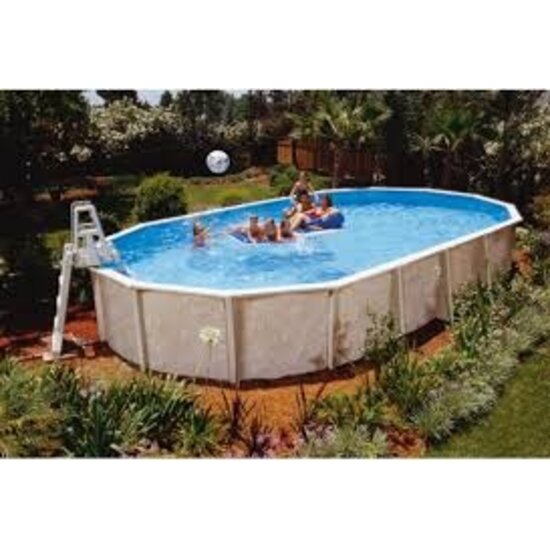 Interline  Diana ovaal 6,10x3,60m Deluxe pakket - Interline