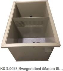 K&D Bewegend bed filter met deksel (K&D-0028) - K&D afbeelding