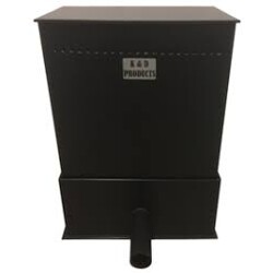 Trickle filter Mini vijver druppelfilter 63mm uitlaat zwart HDPE - K&D