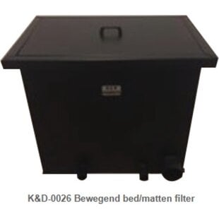 Bewegend bed filter  zonder matten met deksel (K&D-0026) - K&D
