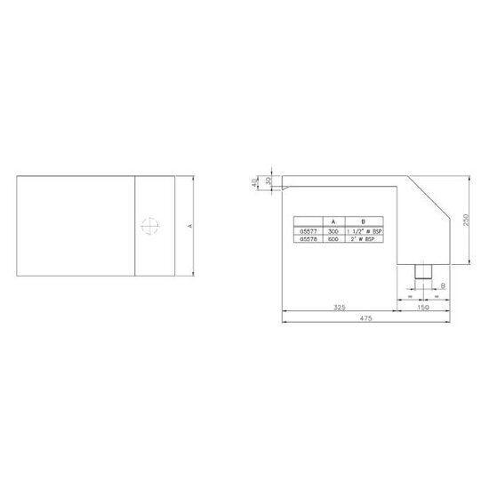 AstralPool Waterval 600mm - Astralpool