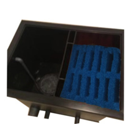 K&D Bewegend bed filter met matten en deksel (K&D-0027) - K&D