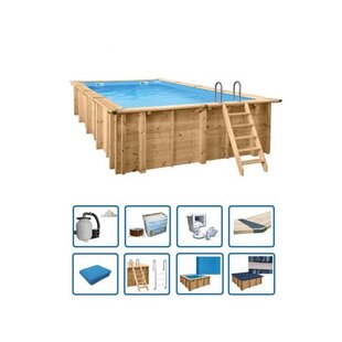 Bali rechthoek 7,90 × 4,00 m Deluxe pakket - Interline