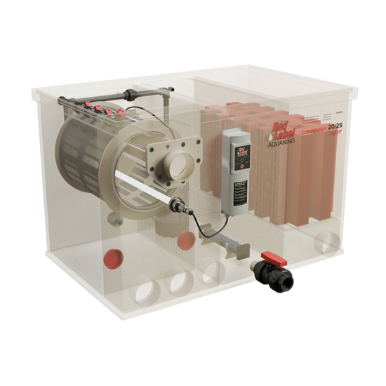 Aquaking Combi Joy Filter Red Label Incl. Filtermateriaal - Aquaking