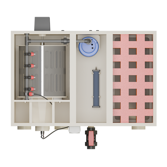 Aquaking Combi Joy Filter Red Label Incl. Filtermateriaal - Aquaking