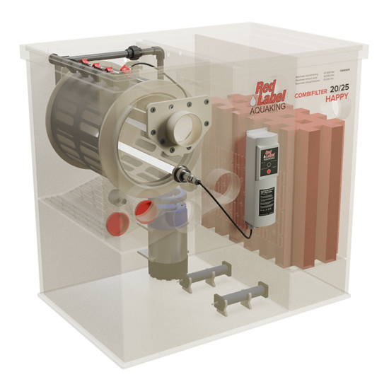 Aquaking Happy Combi Filter Red Label Excl. Filtermateriaal -  AquaKing