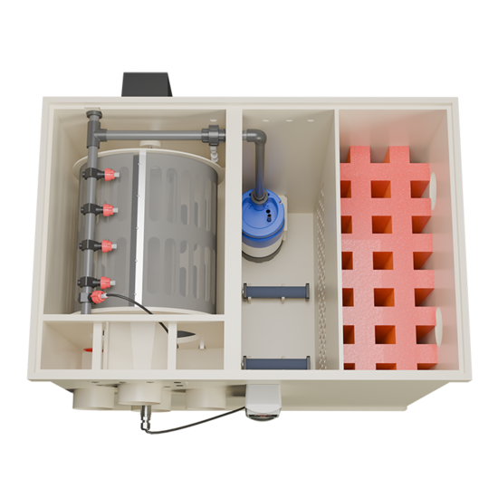 Aquaking Happy Combi Filter Red Label Excl. Filtermateriaal -  AquaKing