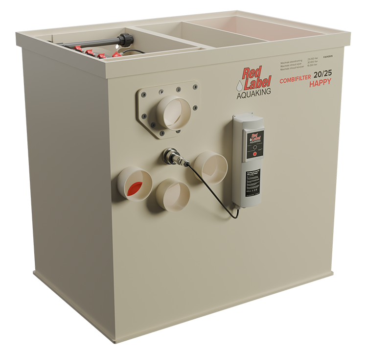 Aquaking Happy Combi Filter Red Label Incl. Filtermateriaal -  AquaKing afbeelding