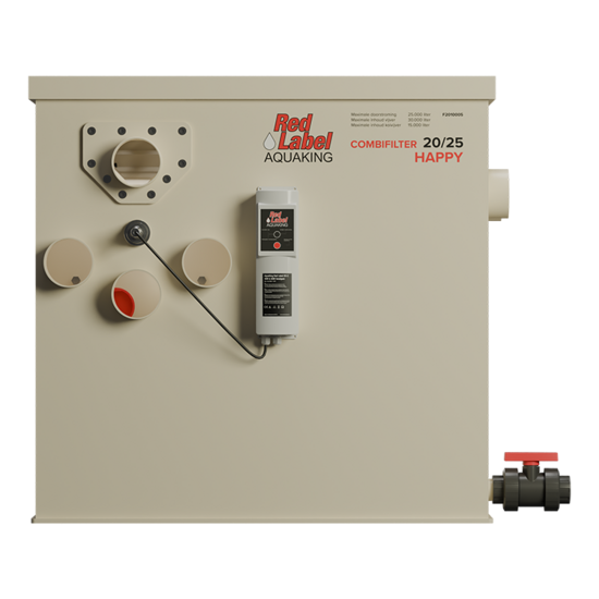 Aquaking Happy Combi Filter Red Label Incl. Filtermateriaal -  AquaKing