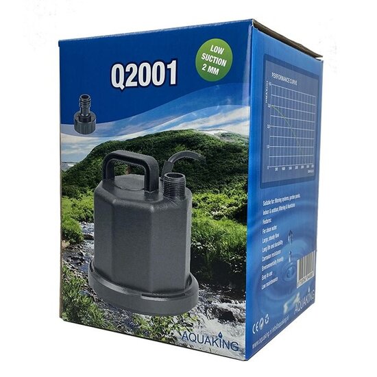 Aquaking Vlakzuiger dompelpomp Q2001 – AquaKing