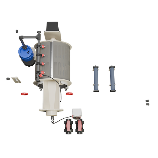 Aquaking Basic Combi 20/25 Filter Red Label Excl. Filtermateriaal -  AquaKing