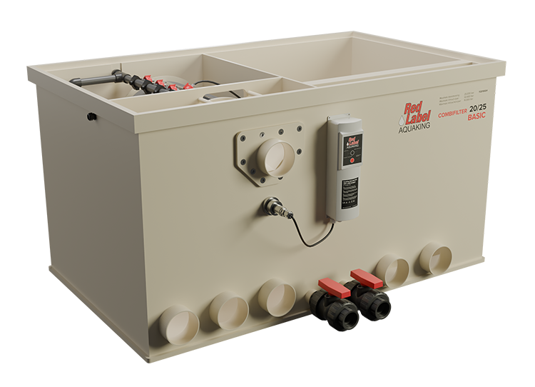 Aquaking Basic Combi 20/25 Filter Red Label Incl. Filtermateriaal -  AquaKing afbeelding
