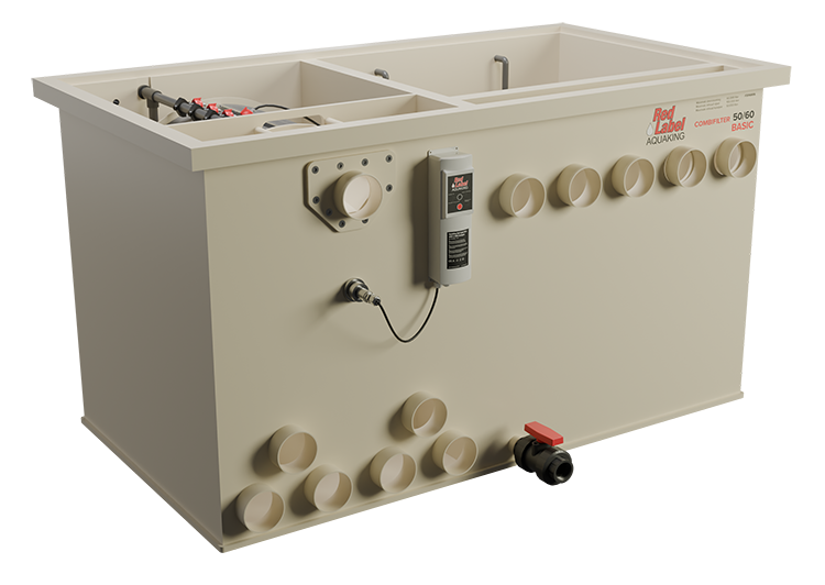 Aquaking Basic Combi 50/60 Filter Red Label Excl. Filtermateriaal - Aquaking afbeelding